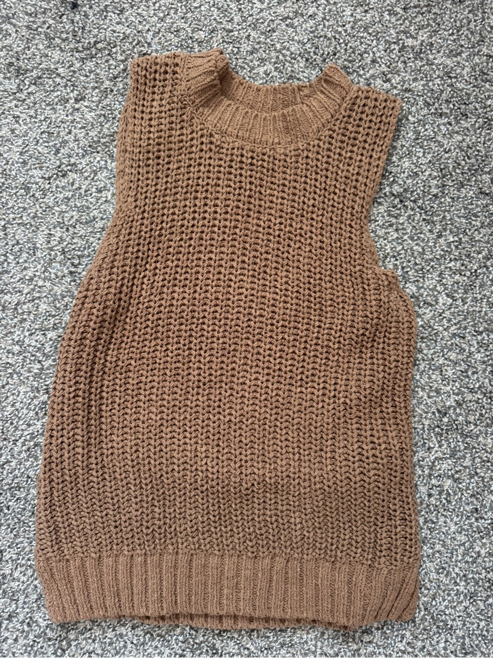 Abercrombie & Fitch Knit Sleeveless Sweater Vest